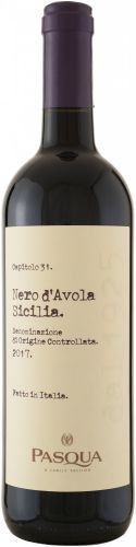 Italské červené víno Nero d'Avola Sicilia DOC