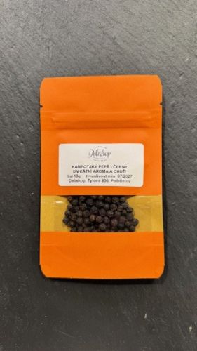 KAMPOTSKÝ PEPŘ - ČERNÝ